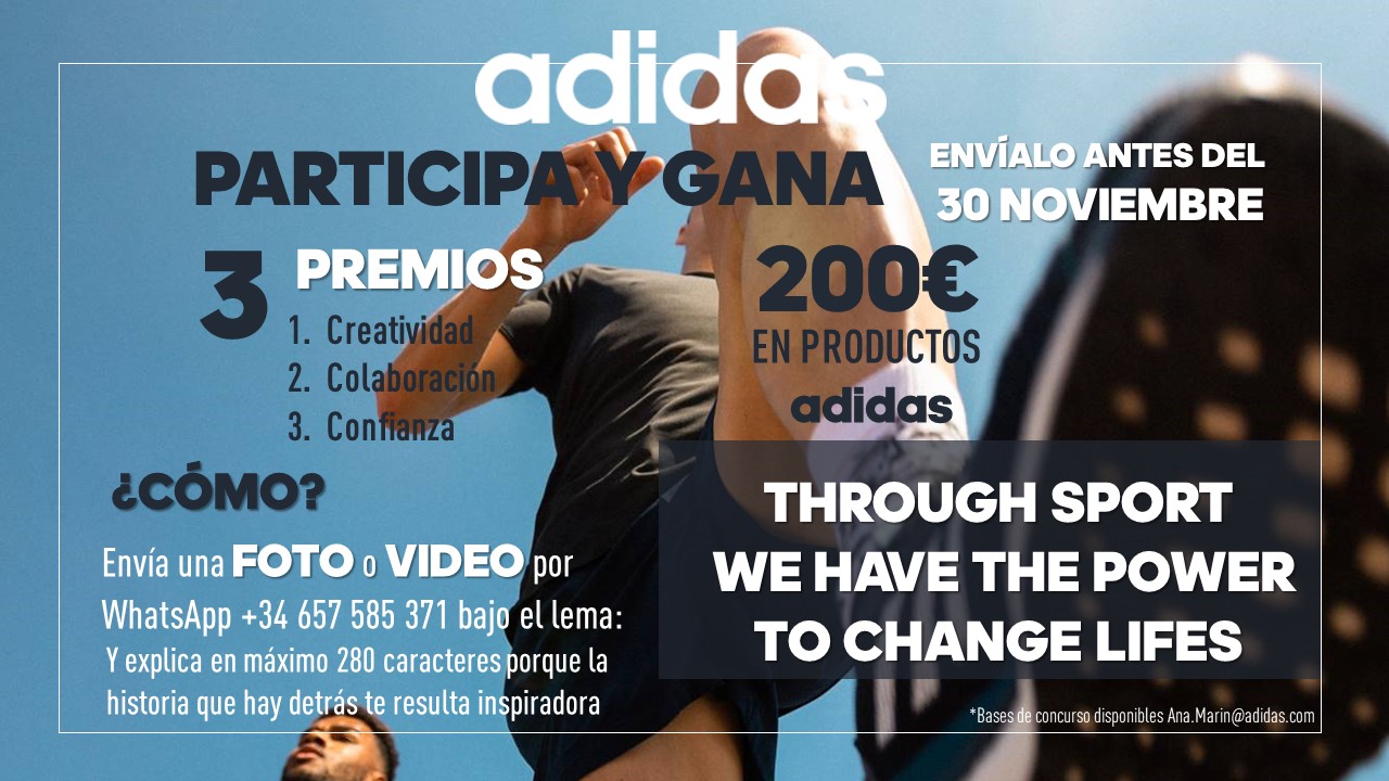 Concurso ADIDAS para estudiantes universitarios
